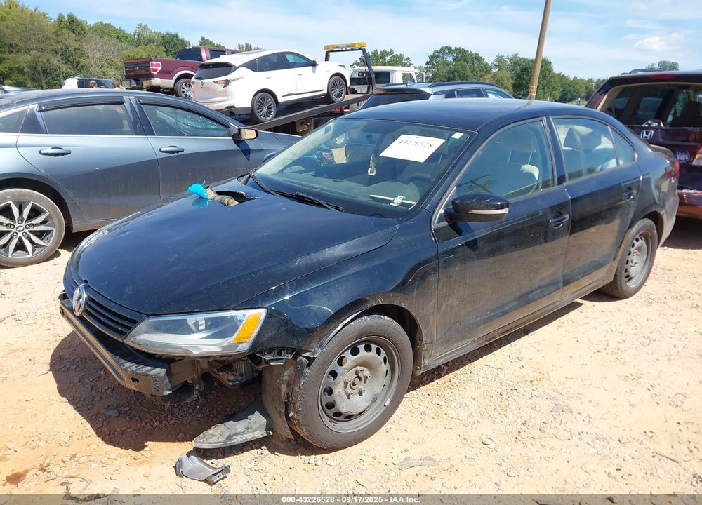 2014 VOLKSWAGEN JETTA 1.8T SE VIN: 3VWD07AJ6EM416816