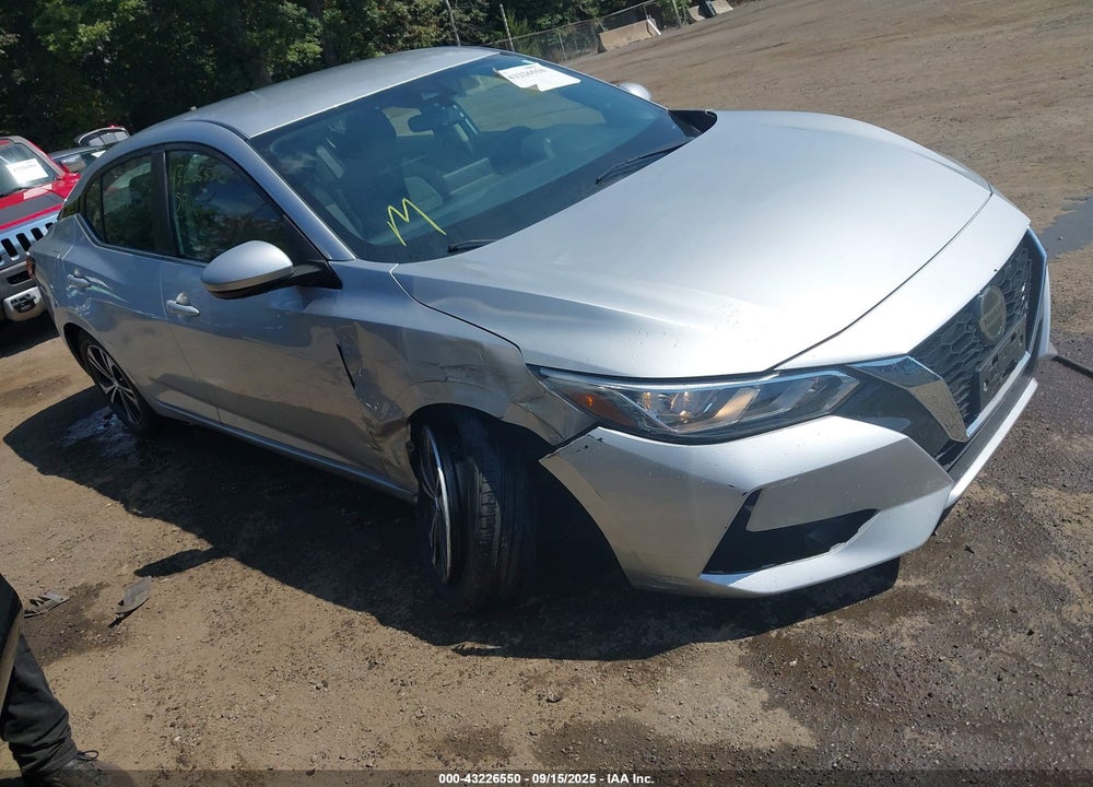 2021 NISSAN SENTRA SV XTRONIC CVT VIN: 3N1AB8CV6MY297522