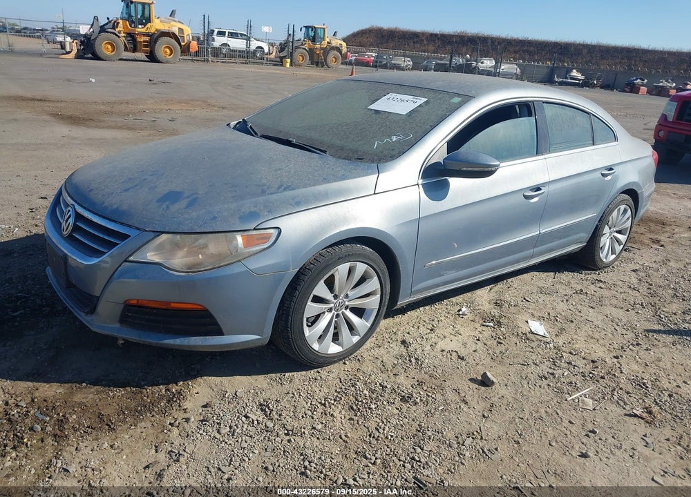2011 VOLKSWAGEN CC VIN: WVWMP7AN4BE704868