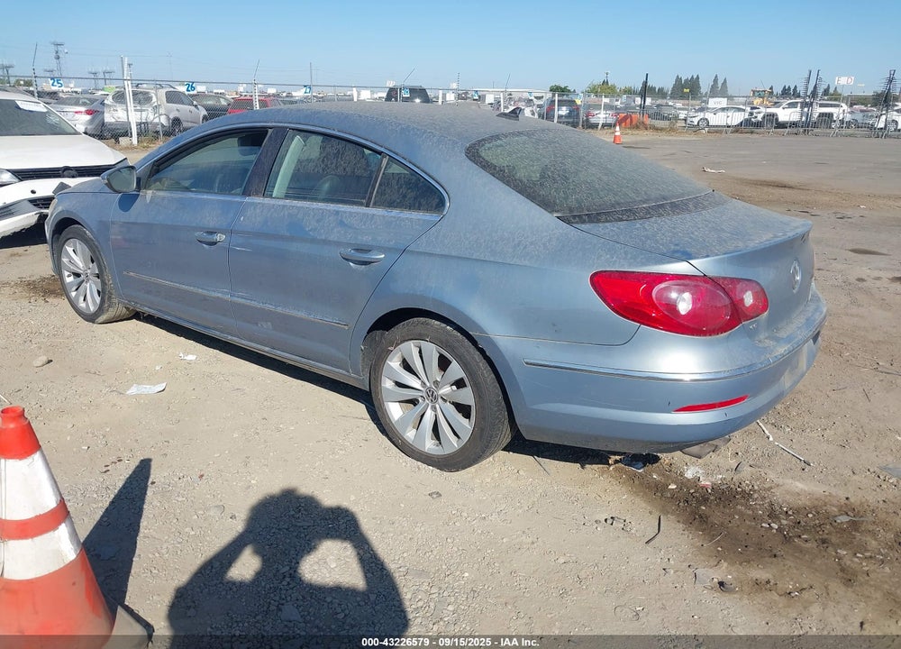 2011 VOLKSWAGEN CC VIN: WVWMP7AN4BE704868