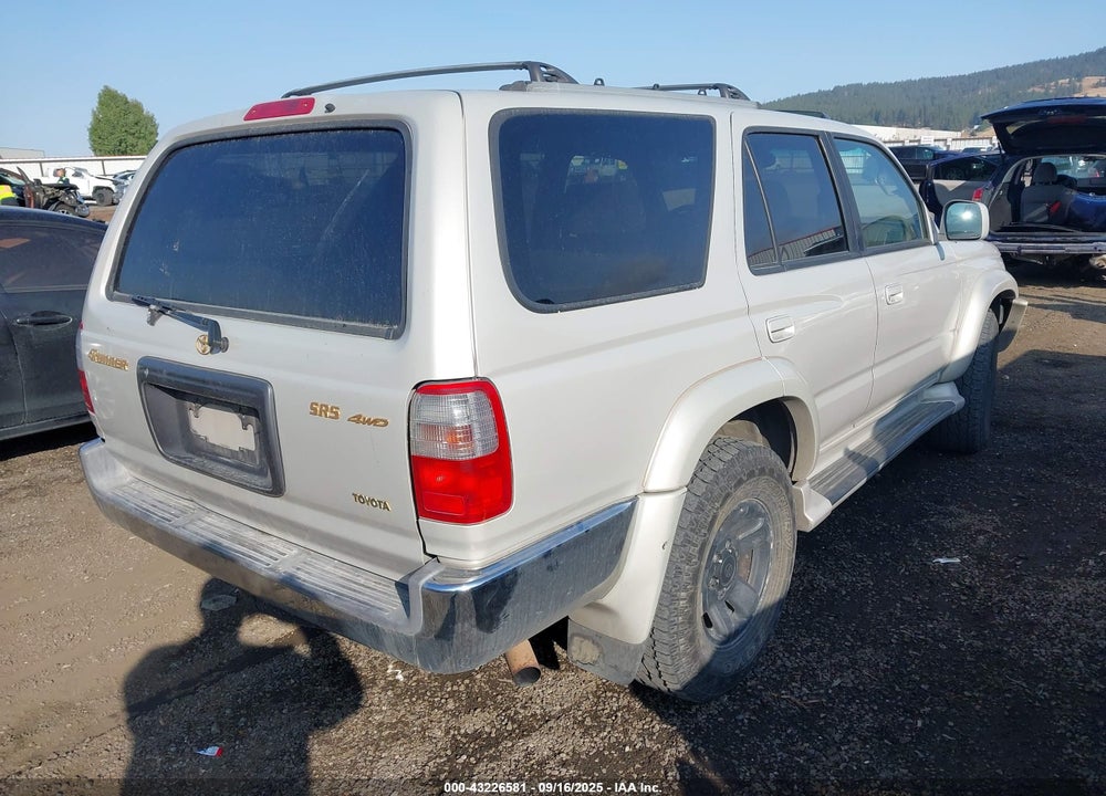 2000 TOYOTA 4RUNNER SR5 V6 VIN: JT3HN86R5Y0295525