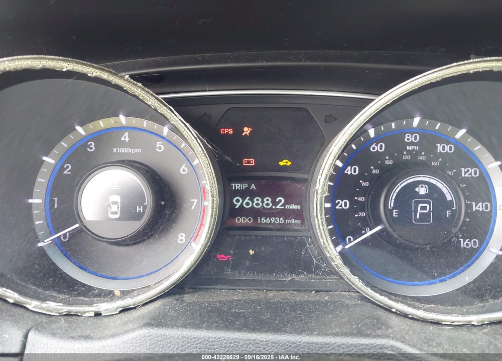 2012 HYUNDAI SONATA SE 2.0T VIN: 5NPEC4AB5CH351370