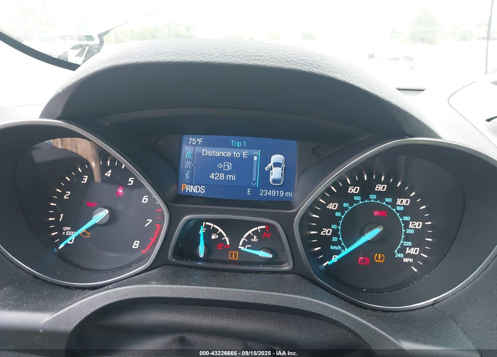 2013 FORD ESCAPE SE VIN: 1FMCU0GX3DUC24281
