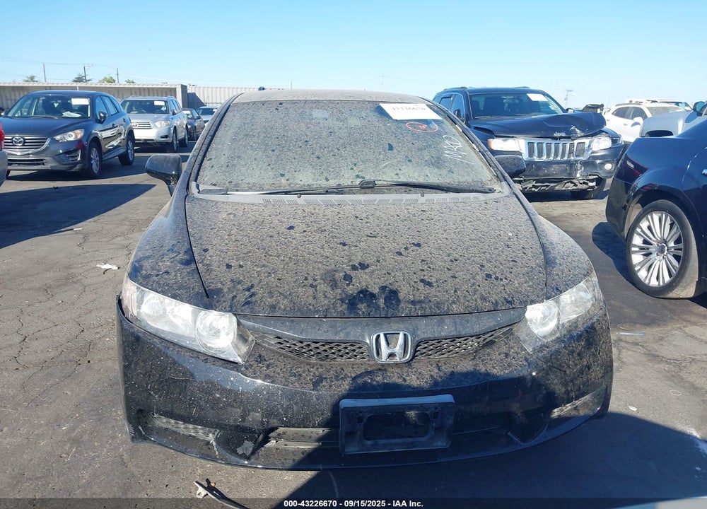 2009 HONDA CIVIC VIN: 2HGFA16549H349625