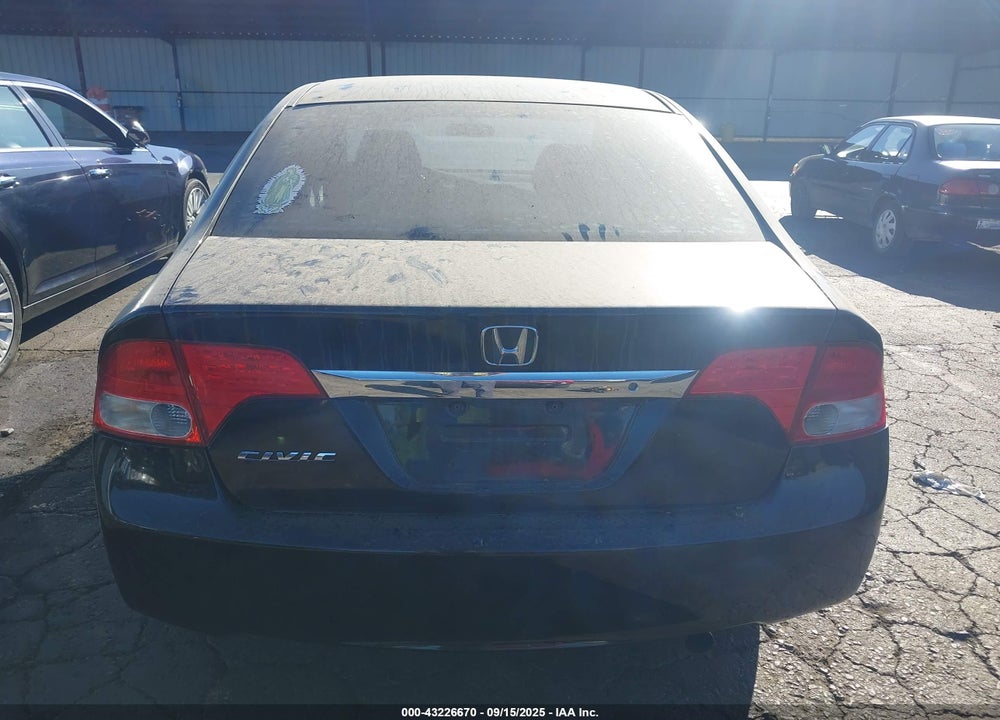2009 HONDA CIVIC VIN: 2HGFA16549H349625