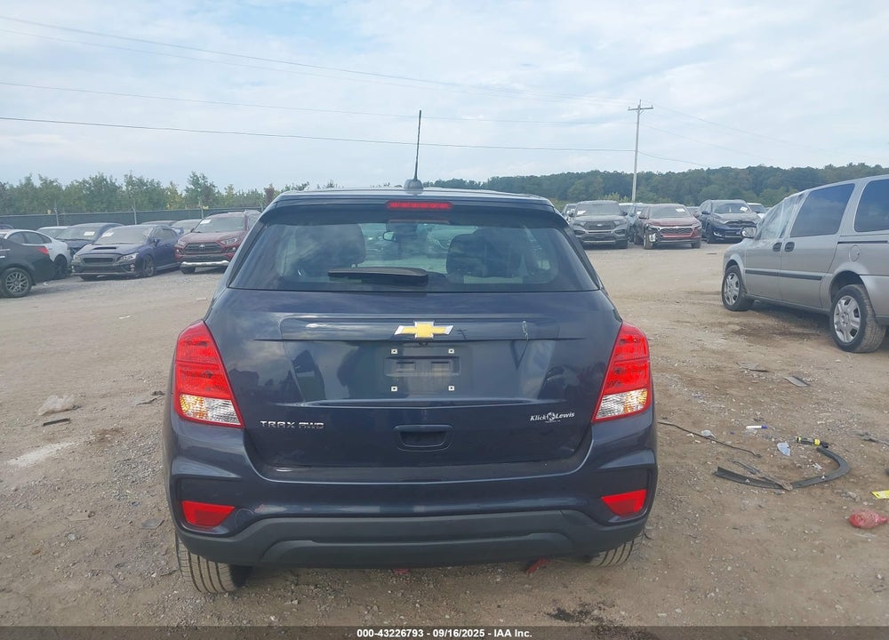2018 CHEVROLET TRAX VIN: 3GNCJNSB4JL277283