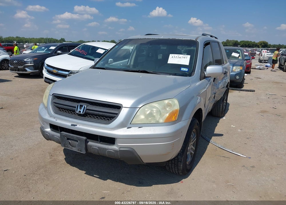 2005 HONDA PILOT EX-L VIN: 5FNYF18525B012716