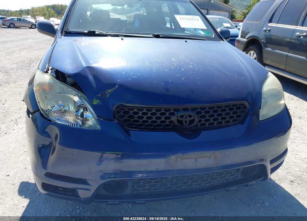 2004 TOYOTA MATRIX STANDARD VIN: 2T1KR32E64C236186