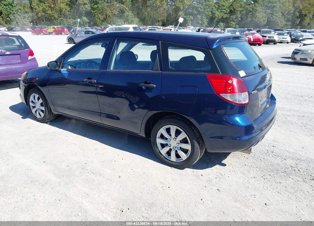 2004 TOYOTA MATRIX STANDARD VIN: 2T1KR32E64C236186