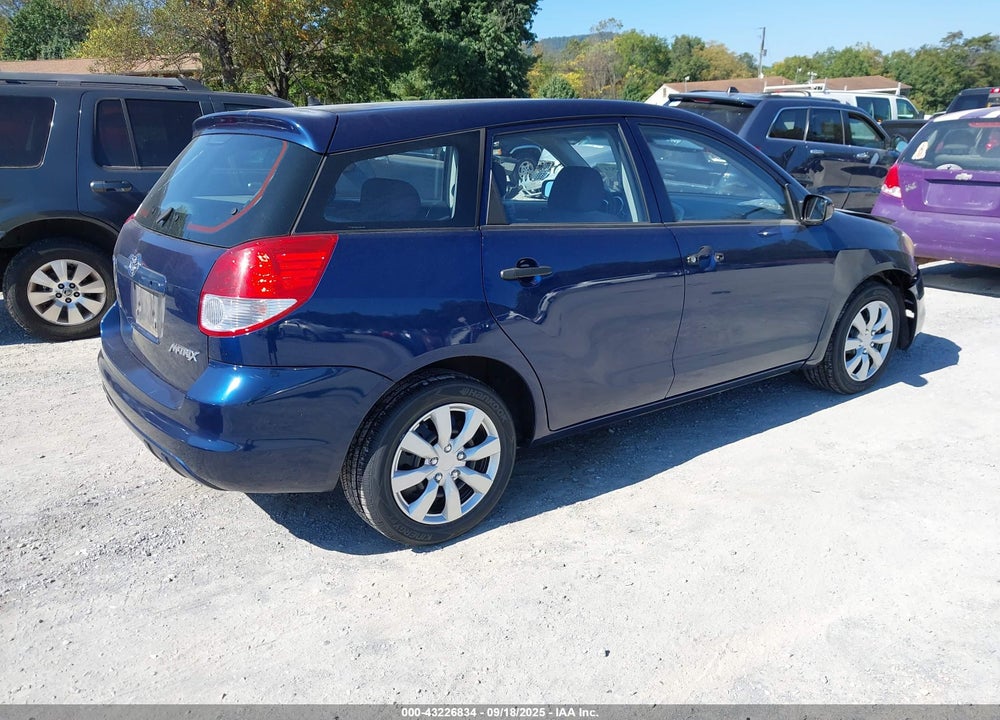 2004 TOYOTA MATRIX STANDARD VIN: 2T1KR32E64C236186
