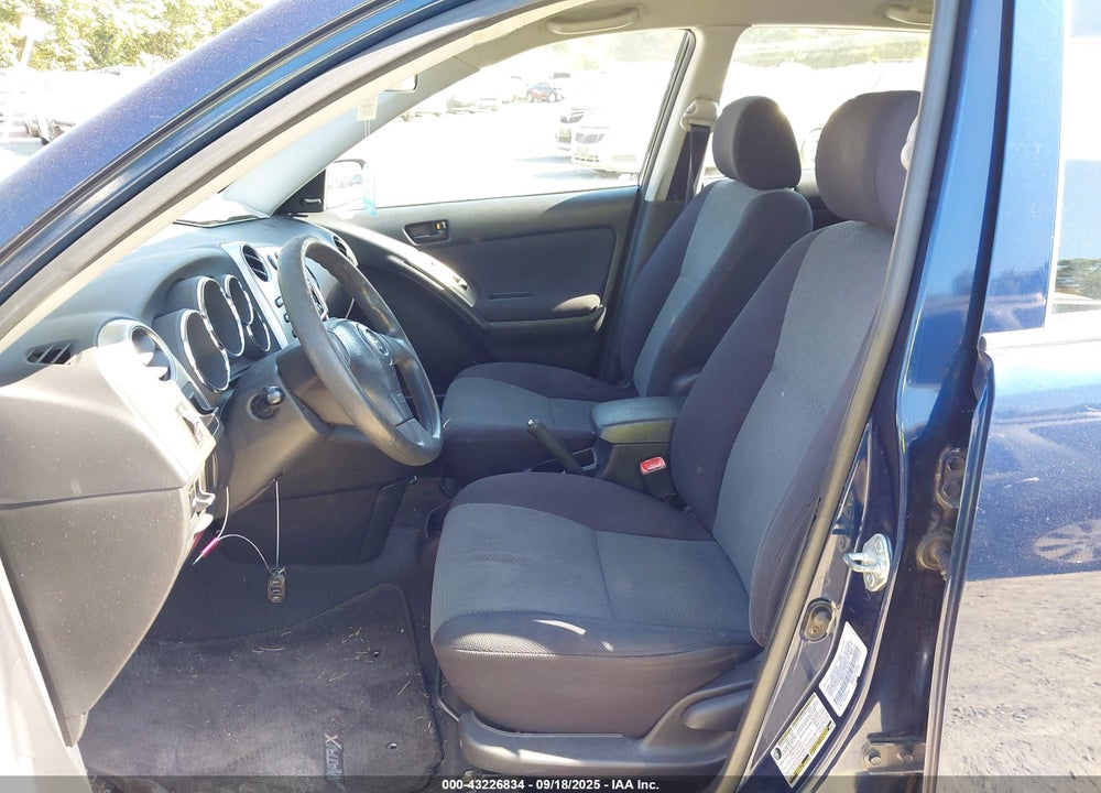 2004 TOYOTA MATRIX STANDARD VIN: 2T1KR32E64C236186