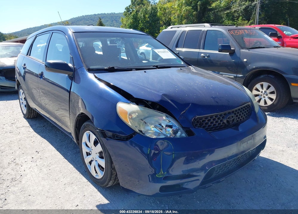 2004 TOYOTA MATRIX STANDARD VIN: 2T1KR32E64C236186
