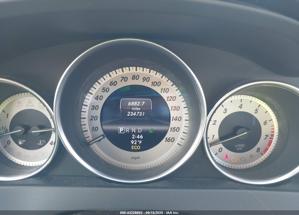 2013 MERCEDES-BENZ C CLASS VIN: WDDGF8AB7DR257093