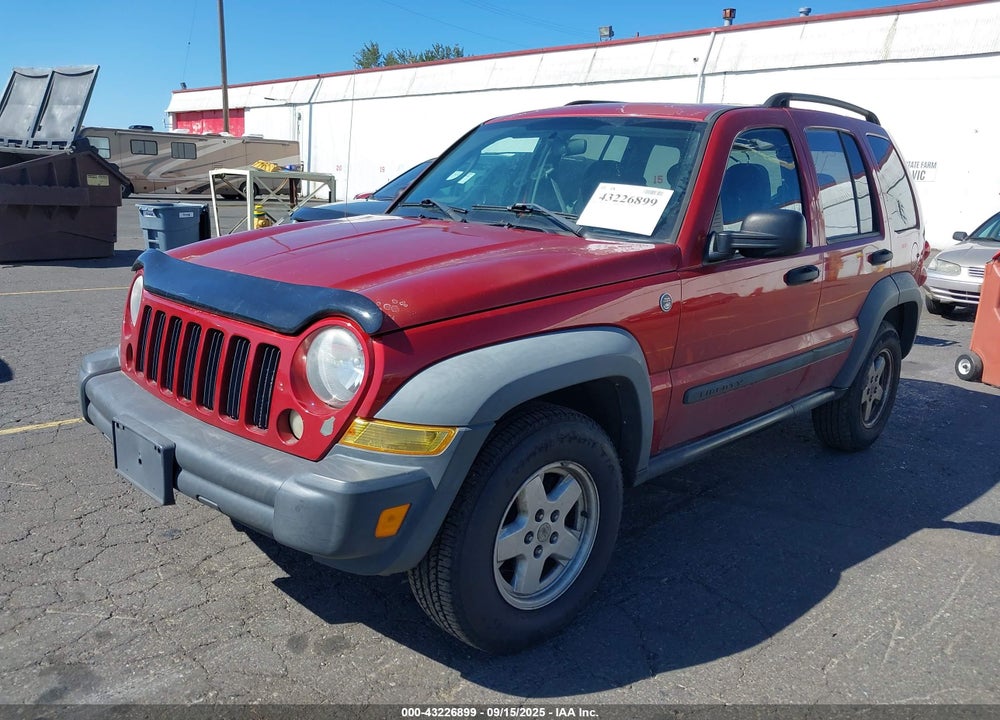 2007 JEEP LIBERTY SPORT VIN: 1J4GL48K77W522760