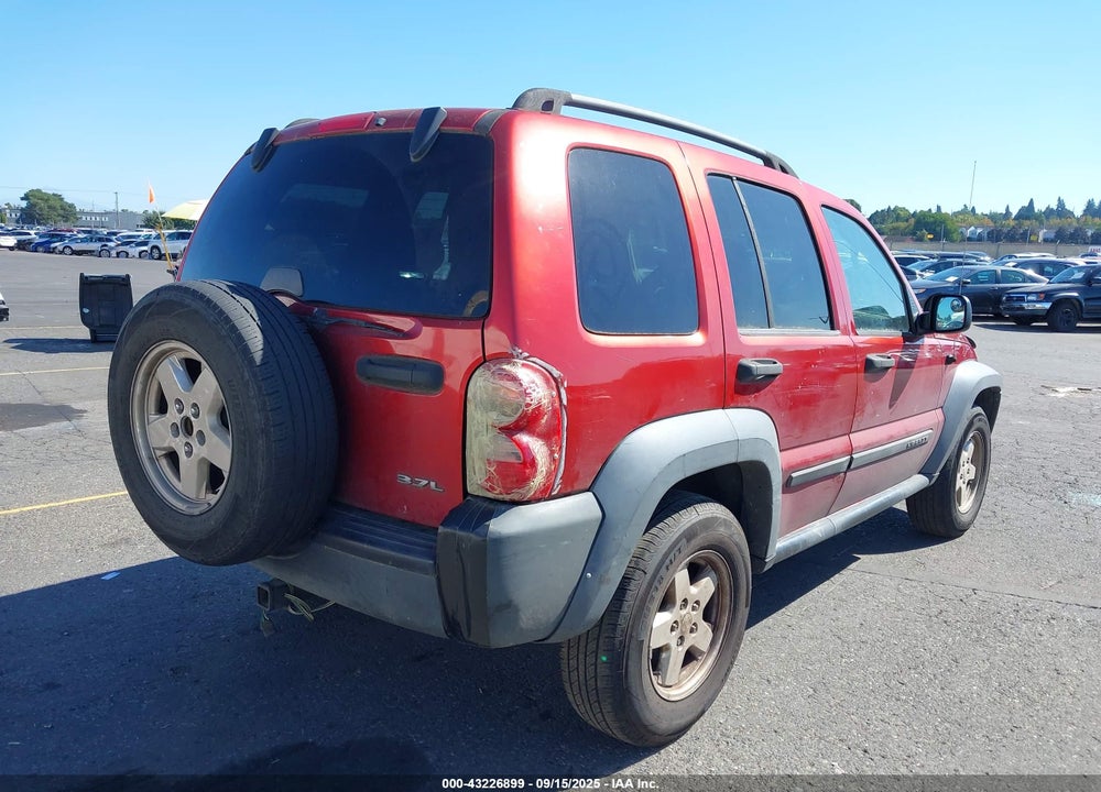 2007 JEEP LIBERTY SPORT VIN: 1J4GL48K77W522760