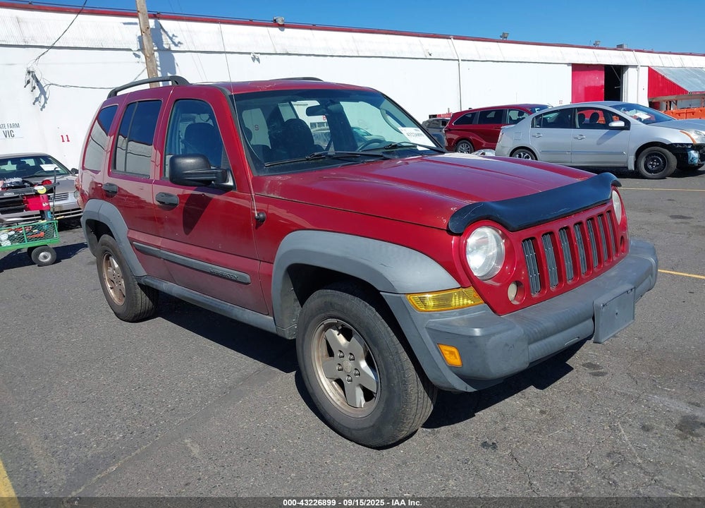2007 JEEP LIBERTY SPORT VIN: 1J4GL48K77W522760