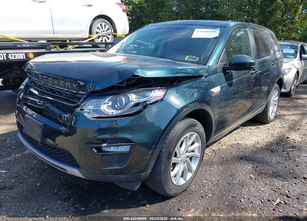 2017 LAND ROVER DISCOVERY SPORT VIN: SALCR2BG4HH658239