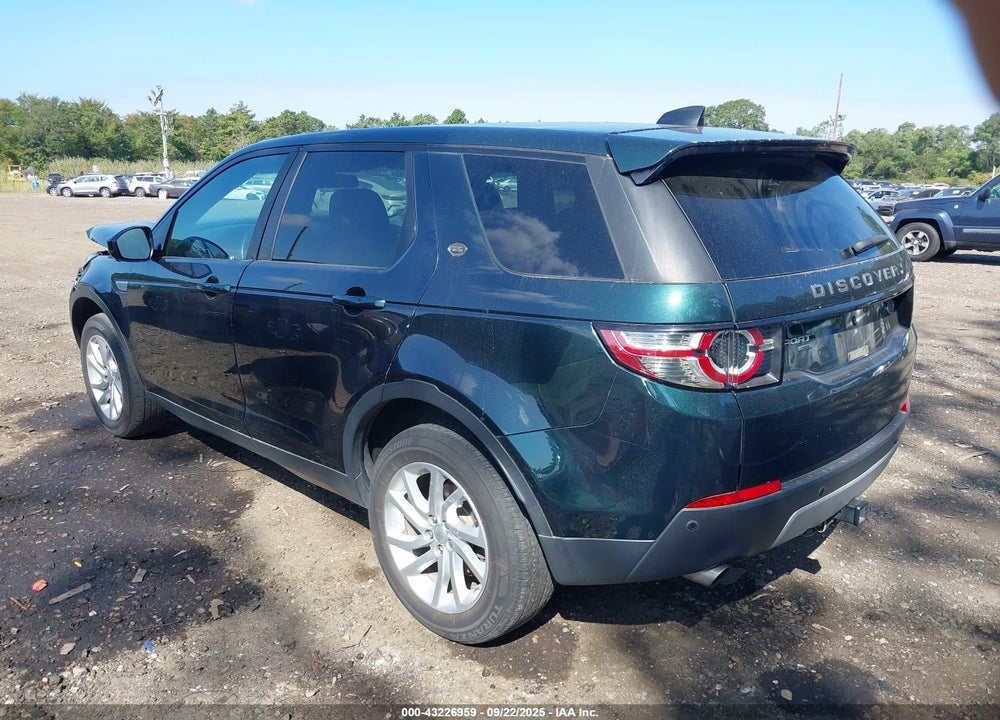 2017 LAND ROVER DISCOVERY SPORT VIN: SALCR2BG4HH658239