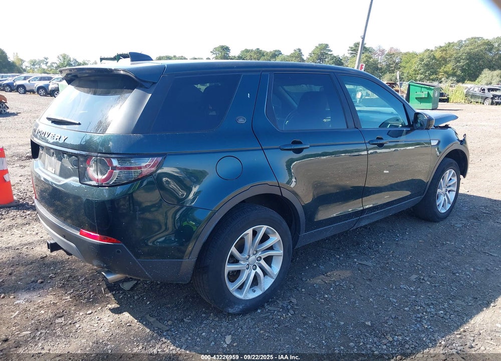 2017 LAND ROVER DISCOVERY SPORT VIN: SALCR2BG4HH658239