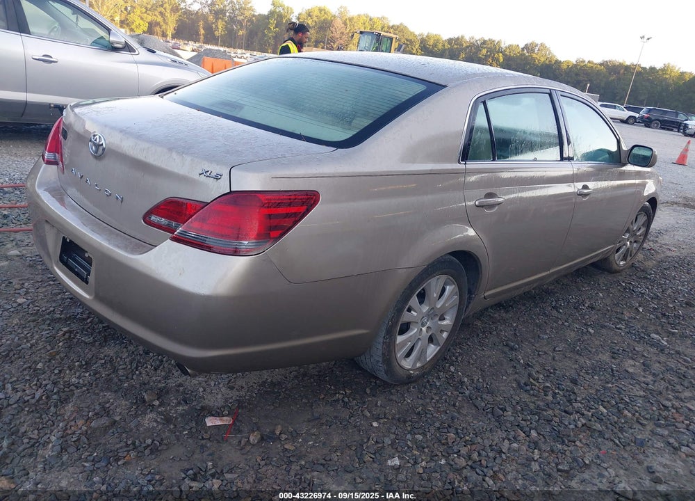 2008 TOYOTA AVALON XLS VIN: 4T1BK36B48U270250