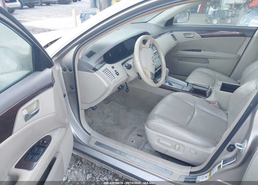 2008 TOYOTA AVALON XLS VIN: 4T1BK36B48U270250