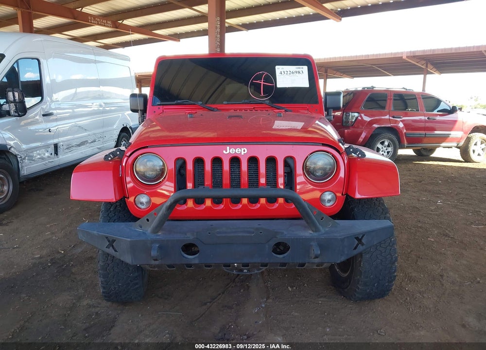 2014 JEEP WRANGLER UNLIMITED VIN: 1C4BJWEG7EL110967