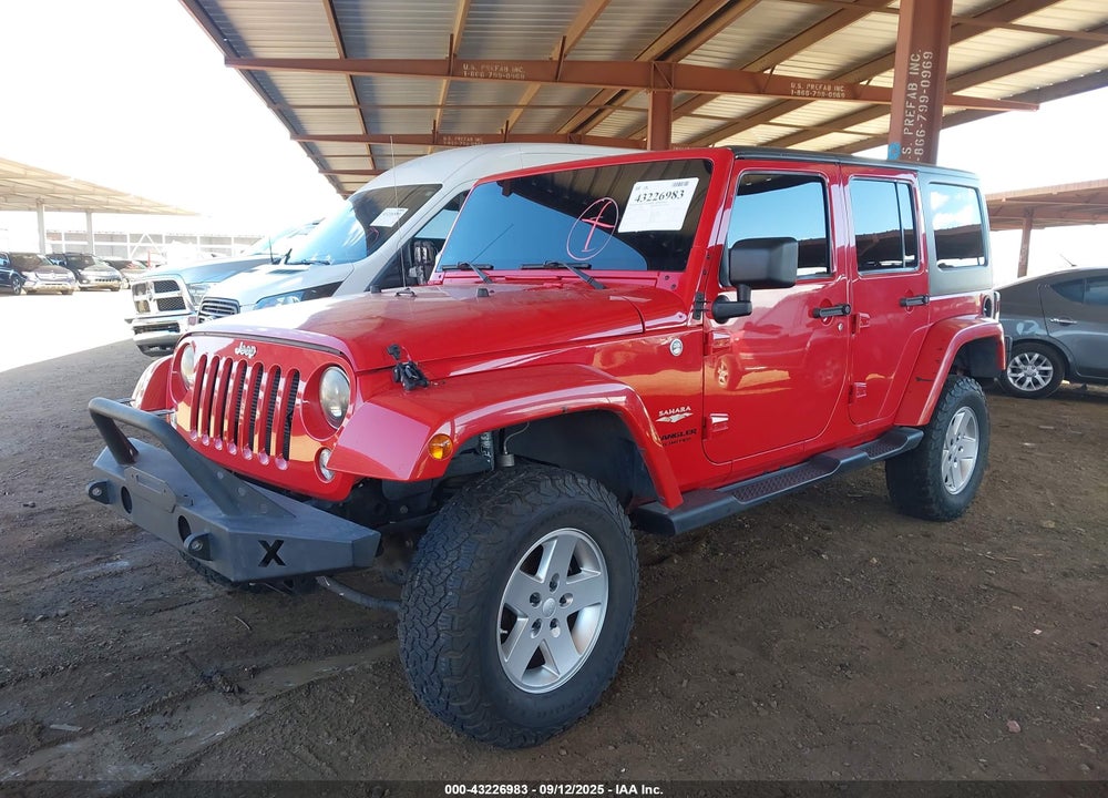 2014 JEEP WRANGLER UNLIMITED VIN: 1C4BJWEG7EL110967