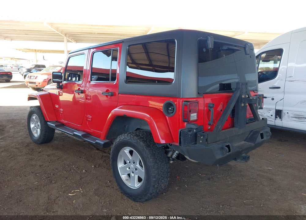 2014 JEEP WRANGLER UNLIMITED VIN: 1C4BJWEG7EL110967