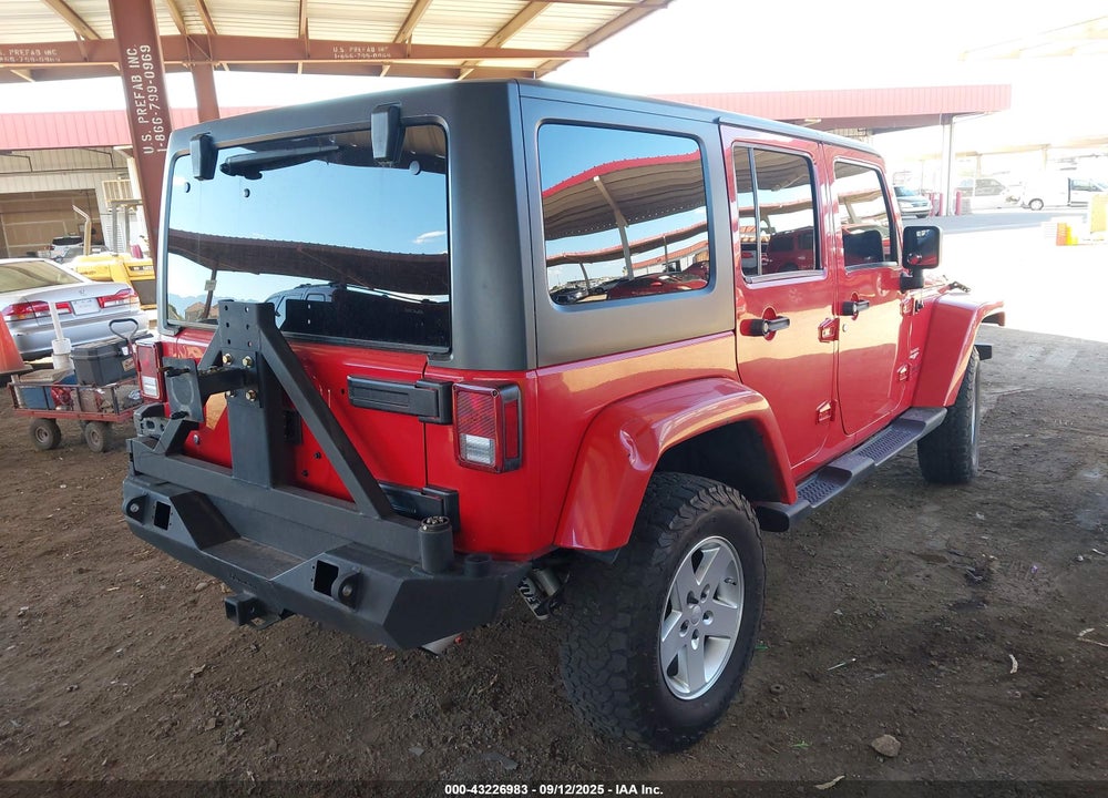 2014 JEEP WRANGLER UNLIMITED VIN: 1C4BJWEG7EL110967