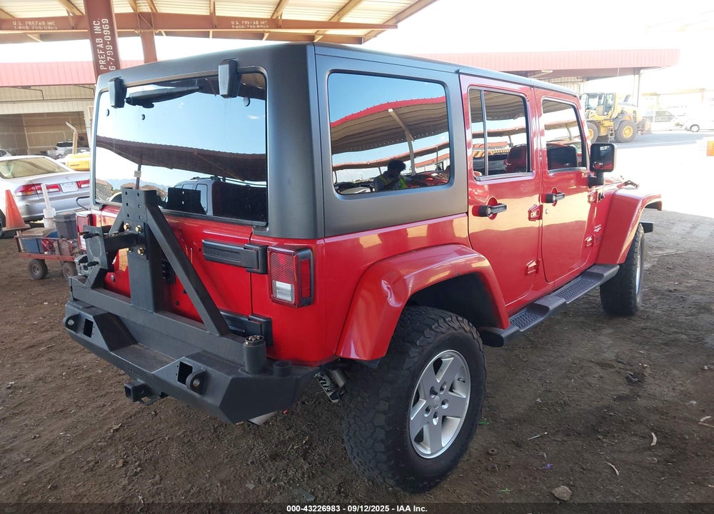 2014 JEEP WRANGLER UNLIMITED VIN: 1C4BJWEG7EL110967