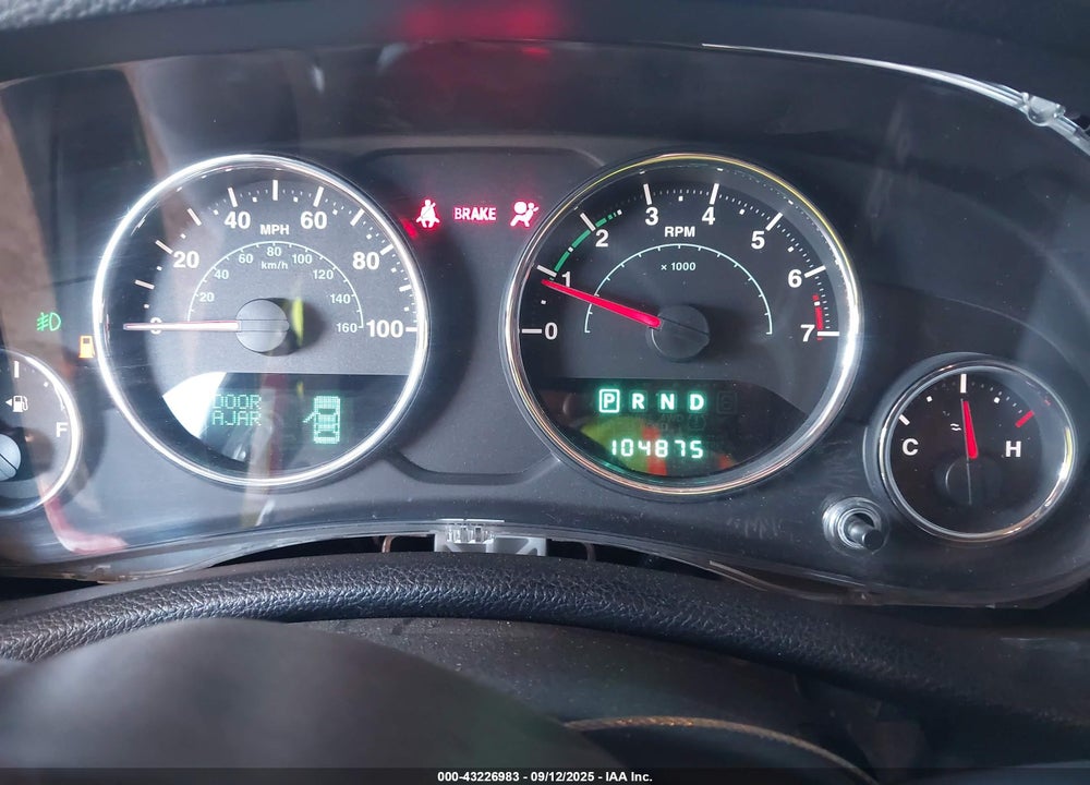 2014 JEEP WRANGLER UNLIMITED VIN: 1C4BJWEG7EL110967