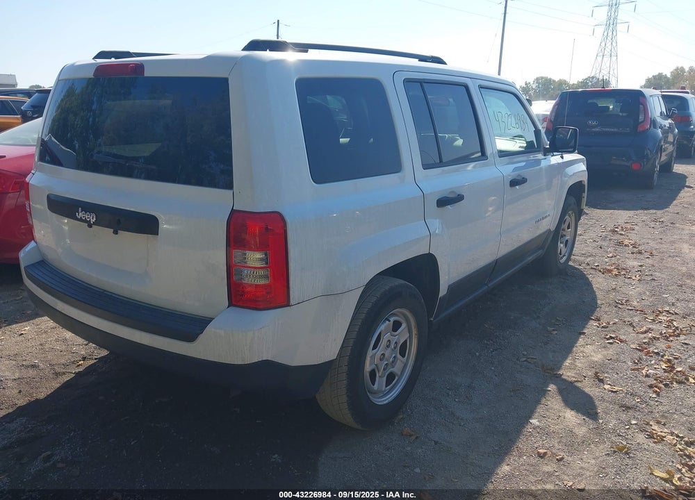 2014 JEEP PATRIOT VIN: 1C4NJPBA3ED813852