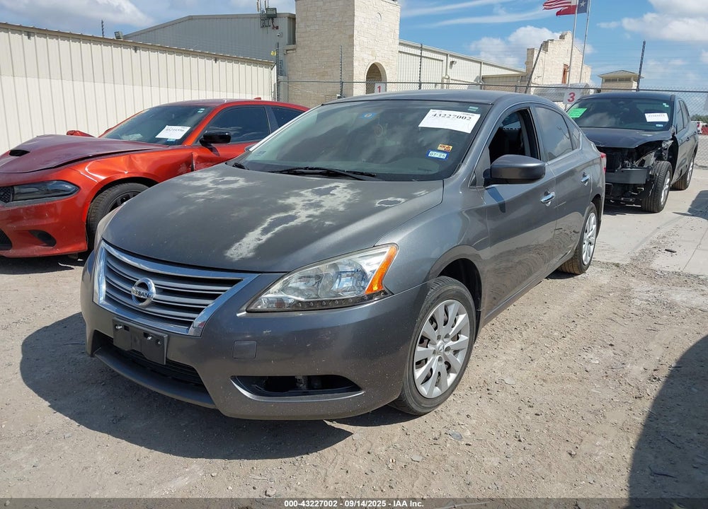 2015 NISSAN SENTRA S VIN: 3N1AB7AP5FY224689