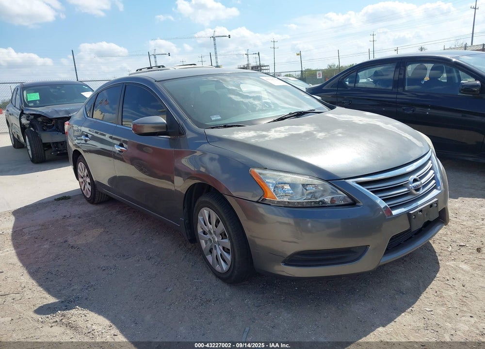 2015 NISSAN SENTRA S VIN: 3N1AB7AP5FY224689