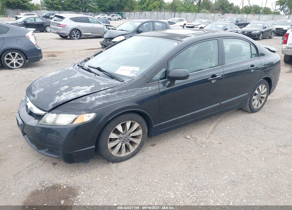 2009 HONDA CIVIC VIN: 2HGFA16889H517972