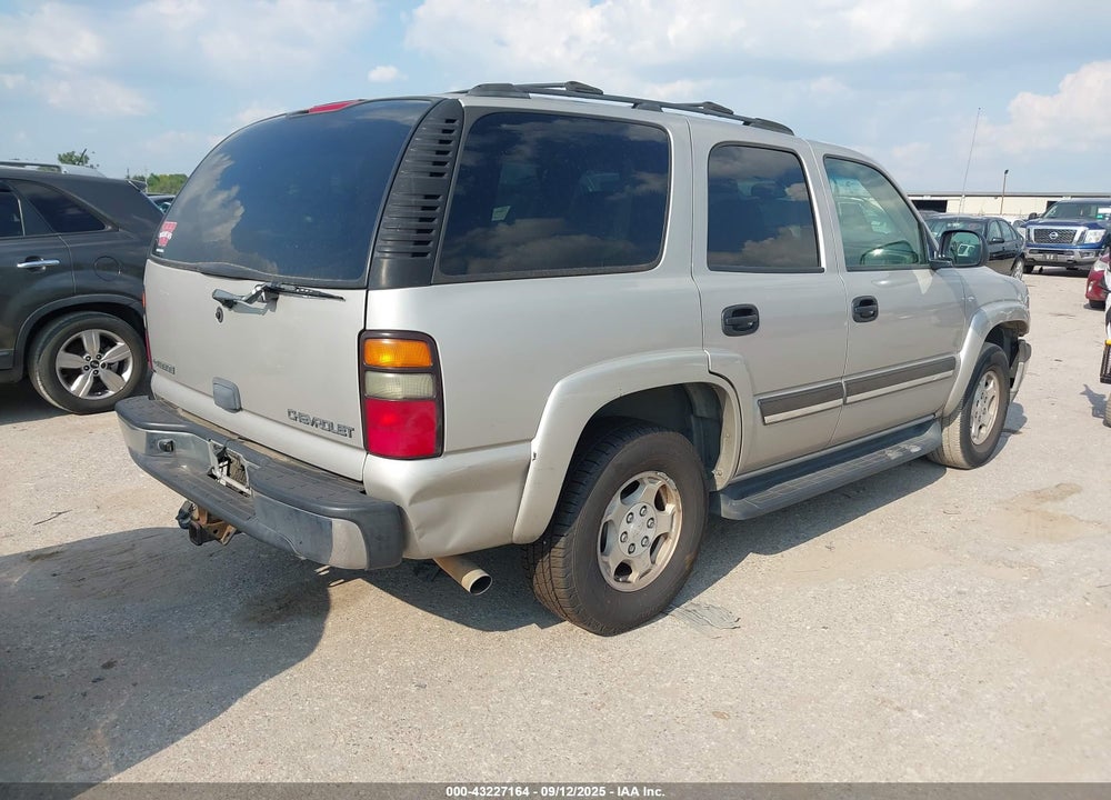 2004 CHEVROLET TAHOE LS VIN: 1GNEC13Z54R321361