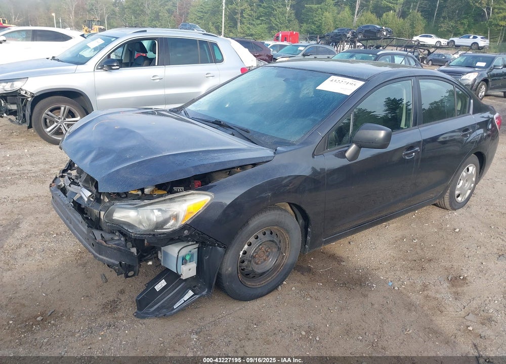 2012 SUBARU IMPREZA 2.0I VIN: JF1GJAA61CH011413
