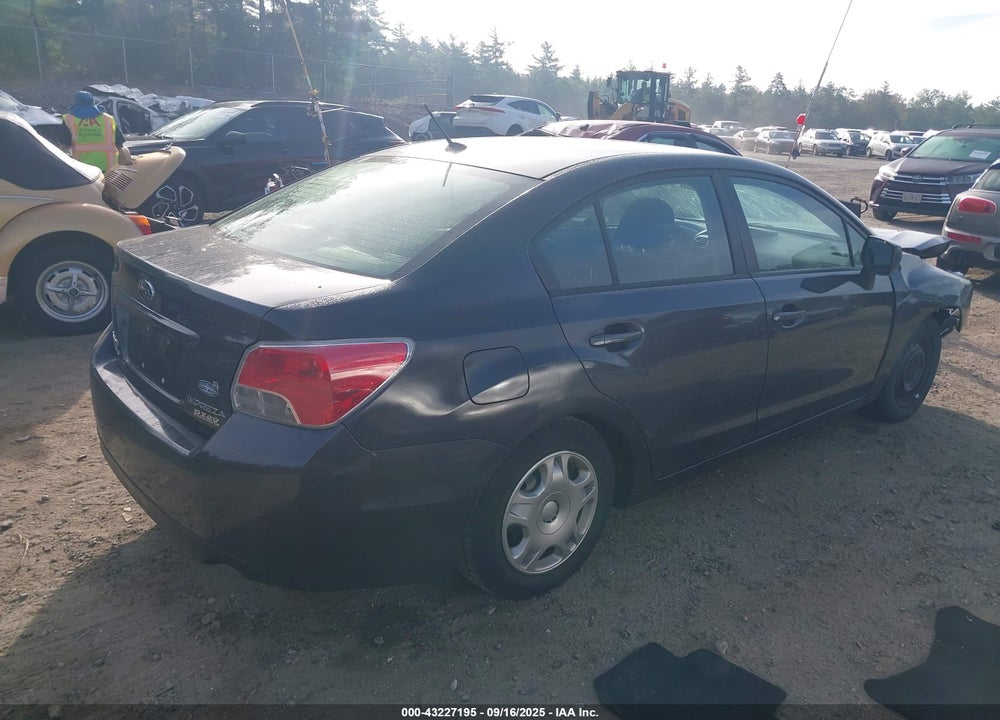 2012 SUBARU IMPREZA 2.0I VIN: JF1GJAA61CH011413