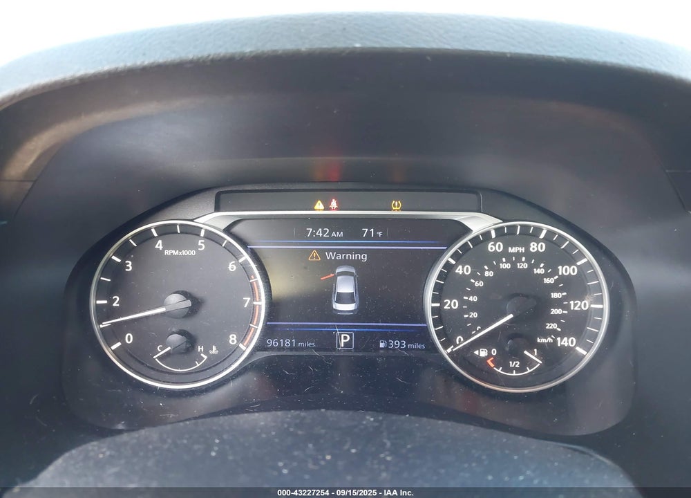 2019 NISSAN ALTIMA VIN: 1N4BL4BV5KC240751