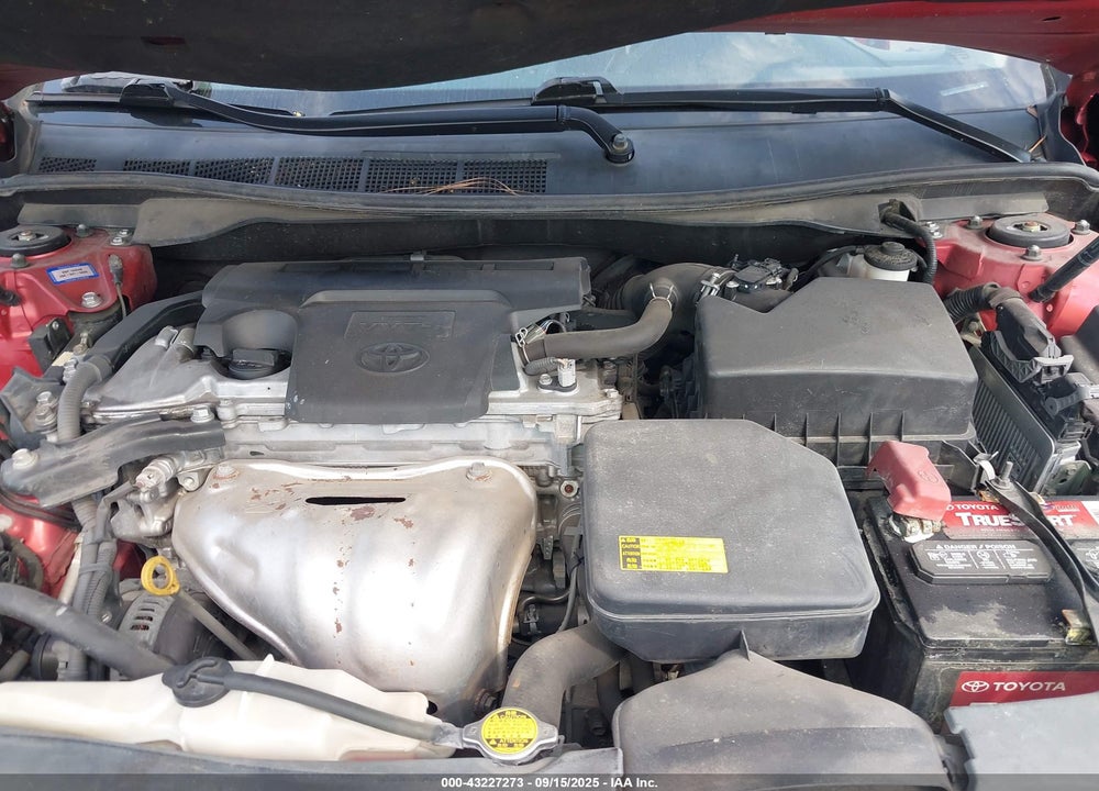 2012 TOYOTA CAMRY VIN: 4T4BF1FK3CR207907