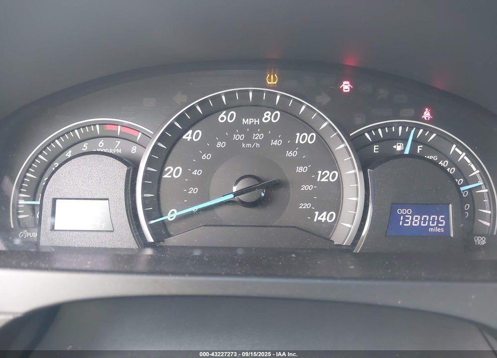 2012 TOYOTA CAMRY VIN: 4T4BF1FK3CR207907
