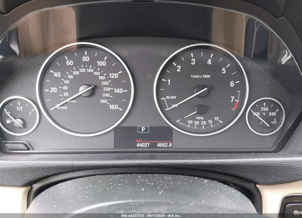 2013 BMW 328I VIN: WBA3A5C53DF355369