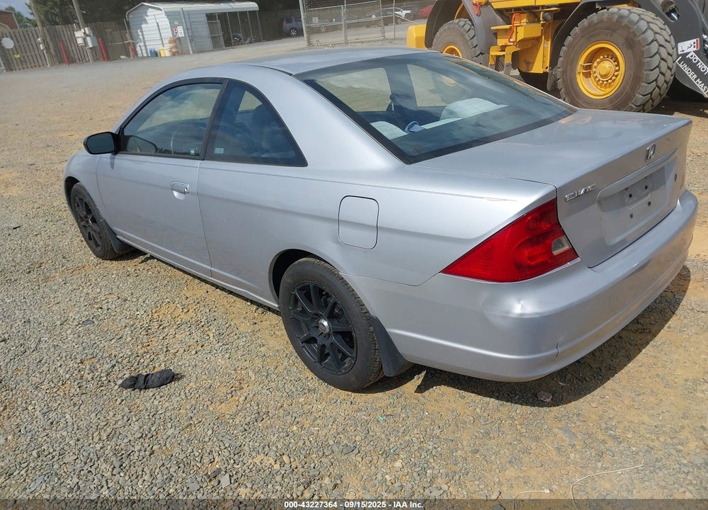 2002 HONDA CIVIC LX VIN: 1HGEM22572L019940
