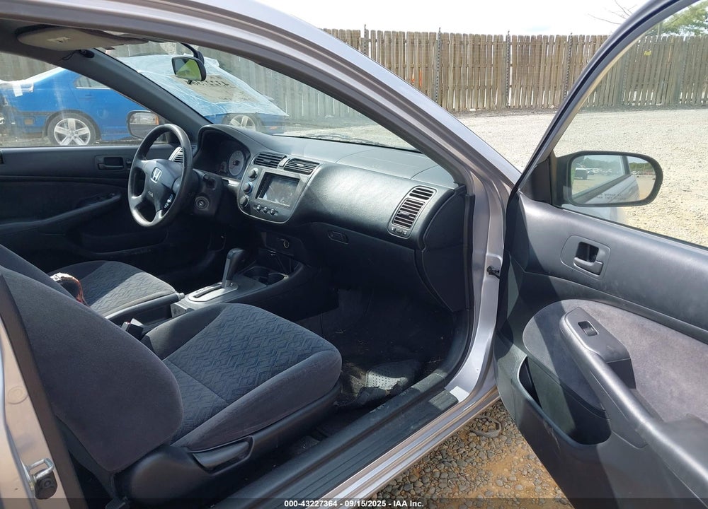 2002 HONDA CIVIC LX VIN: 1HGEM22572L019940