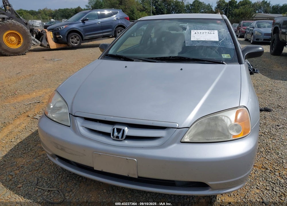 2002 HONDA CIVIC LX VIN: 1HGEM22572L019940