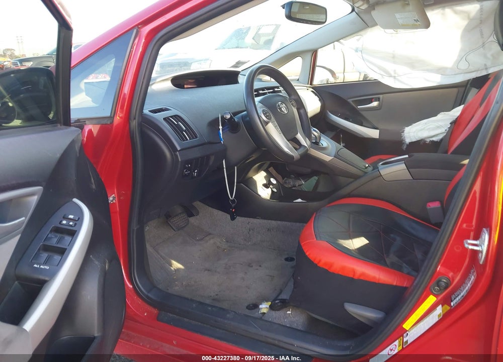 2013 TOYOTA PRIUS THREE VIN: JTDKN3DU1D1734848