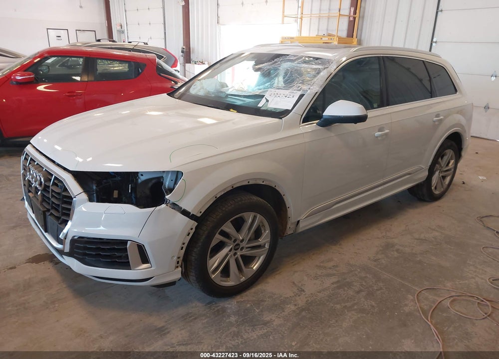 2022 AUDI Q7 PREMIUM 45 TFSI QUATTRO TIPTRONIC VIN: WA1AJBF79ND014975