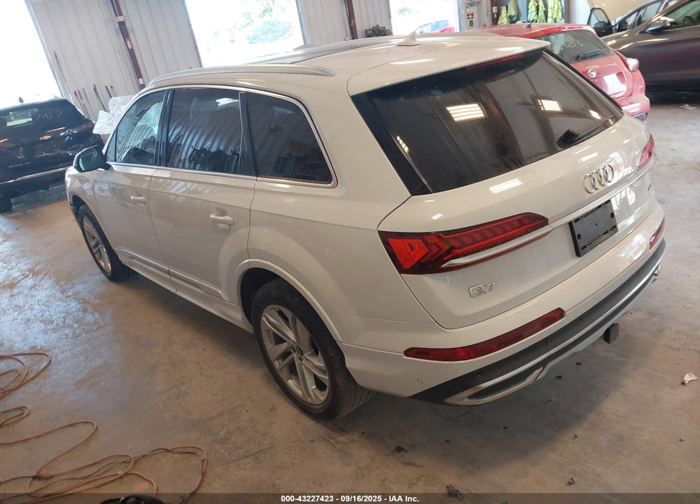 2022 AUDI Q7 PREMIUM 45 TFSI QUATTRO TIPTRONIC VIN: WA1AJBF79ND014975