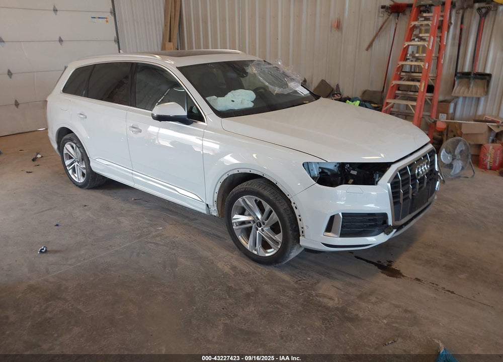 2022 AUDI Q7 PREMIUM 45 TFSI QUATTRO TIPTRONIC VIN: WA1AJBF79ND014975