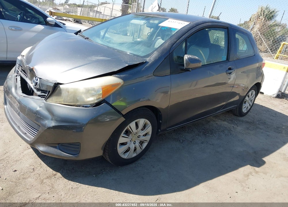 2012 TOYOTA YARIS VIN: JTDJTUD30CD522633